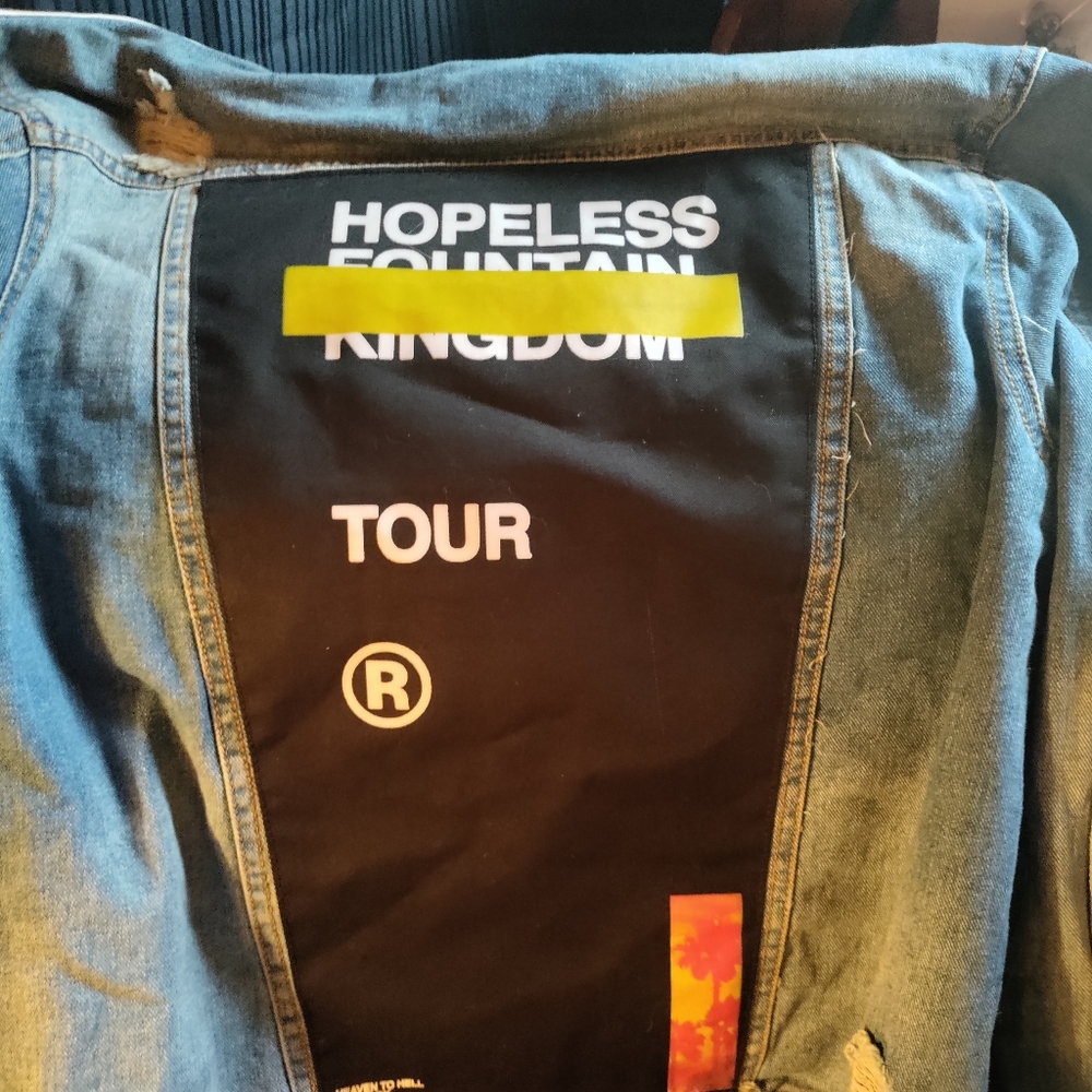 Halsey Hopeless Fountain Kingdom Tour Jean Jacket